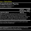 Focus+Clarity Shots Supplements Facts