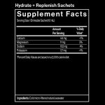 hydrate plus replenish sachets supplement facts